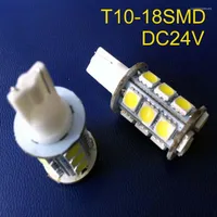 Högkvalitativ T10 194 168 W5W 24V bil LED -lätta baklökor 50 st/parti