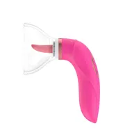 Titreşimli Mızrak Masajı Seks Oyuncakları Klitoral Sucking Dil Vibratör Şarj Edilebilir Klitoris Yatma Yetişkin Çiftler Kadın 9H2Q