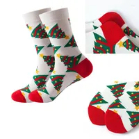 Calcetines para hombres algod￳n de algod￳n de navidad