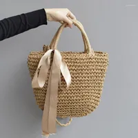 Evening Bags Designer Sac &amp;agrave; Main Bandouli&amp;egrave;re Femme Straw Tote Bag Bolso Verano Woven Basket Schoudertassen Shoulder
