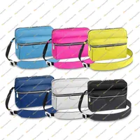 Unissex Moda Casual Designe Luxury Outdoor Cross Body Messenger Bag Sacos de ombro de alta qualidade 5A 6 cores M30233 M30242 M30243 M30239