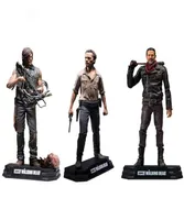 Film The Walking Dead Charaktere Rick Daryl Negan PVC Actionfigur Sammlerschaftsmodell Toys8581598