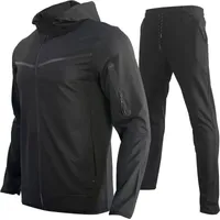 Thin Tech Fleece Men Men Suit de la survêtement Sweat Sweat Two Piece Set Sports Sweatpants Jackets Jumper Sweat Spring Automne 3XL HOMMING Clothing