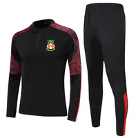 Wrexham Football Club Kids Size 4xs до 2xl Running Track -Suits Sets Men Outdoor Suits Home Kits Jackets Pan