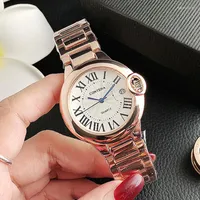 Avanços de punho 2022 Moda Women Quartz Watch Ladies Aço inoxidável Relógios Bracelete femme pulseras mujer