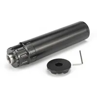 Aluminiowy filtr paliwa 1.5'od 6.5'L 1-3/16x24 Monocore Pojedynczy rdzeń 1/2-28 Pułapka rozpuszczalnikowa z podkładką ze stali nierdzewnej 1/2-28 9,5 mm 9,5 mm
