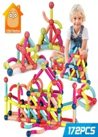 Kids Magnety Constructor Block Block Zestaw Magnet Stick Build Blocks Montessori Eonal Toys for Children Chłopca 2204143821105