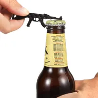 Carbon Fiber Beer Wine Bottle Opener Kitchen Gadgets Accessories Shark And AK47 Gun Attractive Appearance Design For Men Gift