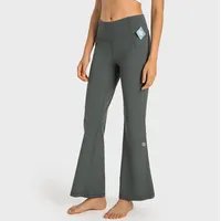 Pantalones de yoga para fondos delgados de la mujer