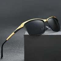 Outdoor Eyewear New sunglasses men's metal square Polarized 559 outdoor driving Sunglasses