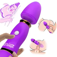 Массажер Jouet Sexuel Doll Toys для женщин Sexy G Spot Anal Plug Vagina Vagina Vibrator Clitoris стимулятор дилдо грудью массаж пары игры Gags Muzzle