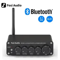 Wzmacniacze EST FOSI Audio BT30D Bluetooth Power Wzmacniacz mocy 21 kanałowy Bas Treble Subwoofer audio 100W 50W x2 221031 221031