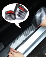 5d Carbonfaser -Gummi -Styling -Auto -Aufkleber -Tür -Sill -Schutzwaren für Kia Toyota BMW Audi Mazda Ford Hyundai Jeep Car Aufkleber7187803