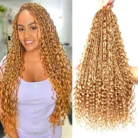 3 Stück Afro Kinky Twist Häkelhaar – 30,5 Cm, Weich, Synthetisch, Schwarz