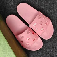 Designers Sandals Luxury Slide Interlocking Women Ladies Hollow new color Platform Slippers Women Slide Sandals Fashion Classics Retro Lovely Sunny Beach Sandals
