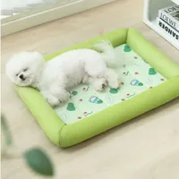 Tappetino Rinfrescante Gatti Portatile e Resistente ai | Coperta Fredda per Cani Lettino Rinfrescante per Cuccioli Casa Esterno Pavimento Caldo