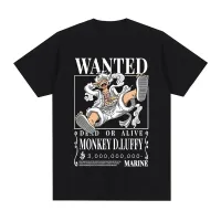 Wholesale Luffy Gear 5 Mens T Shirts Japanese Anime One Piece
