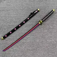 Roronoa Zoro Katana 41 Inch Samuray Kılıcı Gerçek Yi TL507.12
