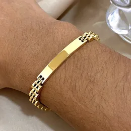 Braccialetto Con Anello Collegato - Catena Sottile Dorata, Gioiello Donna Minimalista Regolabile 18,5+5 Cm, Accessorio Moda Elegante