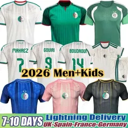 S 4XL アルジェリア サッカー ユニフォーム マフレズ 2026 ホーム
