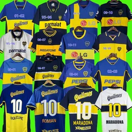 ボカジュニアレトロサッカージャージ＃10マラドーナ クラシック