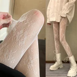 Calze solide da donna, calze a rete alte sexy alla coscia
