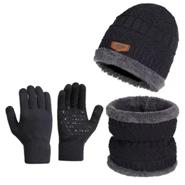 Set Invernale 3 Pezzi Per Donna – Cappello Con Pompon, Sciarpa E Guanti Touchscreen – Morbido E Termico - 2
