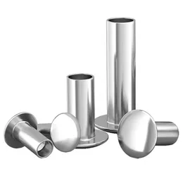 304 Stainless Steel Flat Round Head M8 Rivet Hollow Semi-Hollow Strong ...