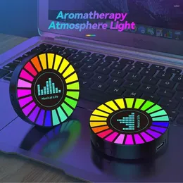 DISPLAY MUSICALE RGB spettro luminoso suono attivato indicatore volume