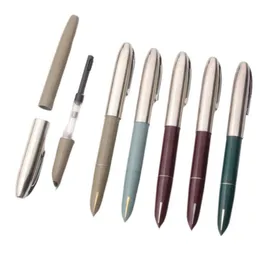 thumbnail image 2 of Wing Sung 626 Celluloid Fountain Pen – Fine Stainless Steel Nib 0.5mm, Gold Trim, New 2 of 6