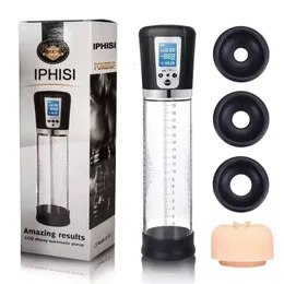 ipx7 penispumpe Probierpreis】Elektrische Penis-Pumpe mit Druckanzeige, Vakuumerhöher, 4  Trainingsmodi mit 3 Saugstufen und 6 Erektionsr main image 1