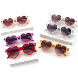 MMOWW Occhiali Da Sole A Forma Di Cuore – Lenti Colorate Retrò – Unisex Per Festa, Viaggi, Regali