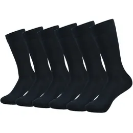 6 pairs Mens socks Black Cotton Dress Socks High quality Long Autumn and winter Sweat Resistant Anti-odor Calf Socks 260202 6 pairs Mens socks Black Cotton Dress Socks High quality Long Autumn and winter Sweat Resistant Anti-odor Calf Socks 260202