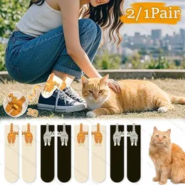 3 Paia Calzini Gatto Con Palline Calzini Gatto In Cotone