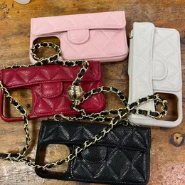 AfitLulu Crossbody Bag - Custodia da donna in pelle PU, con portafoglio da appendere, elegante borsa a tracolla da donna con cinturino rimovibile per telefoni cellulari, Nero , Mittelgroße