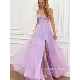 Abito Da Principessa Per Bambine Con Fiore E Paillettes | Vestito Tutù In Tulle Per Feste | Gonna Ampia Per Matrimonio, Compleanno E Ballo | Viola Taglia 9-10 Anni