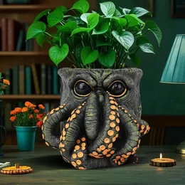 Vaso Animale Sirena In Resina Per Piante Grasse E Succulente – Decorazione Interno/Esterno