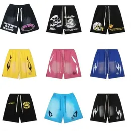 Short De Basket Vintage Start 80's - Coton/Polyester - Jaune/Noir - Taille XXL - Made In France