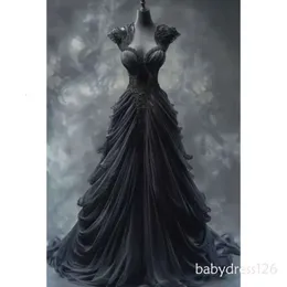 sachin and babi light blue dress Black Wedding Dresses Uk main image 1