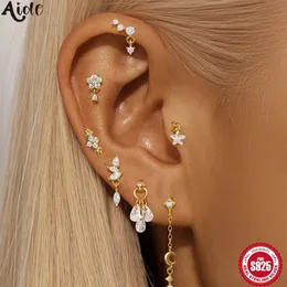 Orecchini A Perno In Argento Sterling A Forma Di Freccia – Zirconi E Ipoallergenici – Regalo Perfetto Per Compleanno E Matrimonio