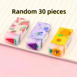 サイコロ型消しゴム：3Dキャンディーカラーラバー消しゴムのおもちゃ