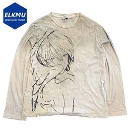 Kagami Taiga Anime Graphic T-Shirt Casual Vintage Washed Oversized
