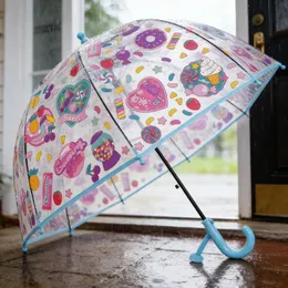 big clear umbrella for patio ShedRain Auto Open Bubble bold style that first hit the scene in the ‘70s is alive and well in this clear bubble umbrella 1pcs Long Handle 16 Bone