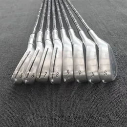 Forged Golf Irons Set with Stiff Flex Steel Shaft, 7-Piece Golf
