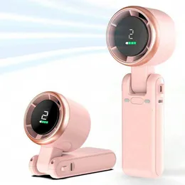 Ventola Portatile Da Collo Con Vivavoce – Ricaricabile USB, 2 Velocità, Doppia Testa, Mani Libere Per Estate - 2