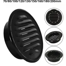 Adjustable ABS Round Ceiling Ventilation Grille – 75/100/125mm Duct Cover With Rotary Louver, Black, Removable Panels For Easy Cleaning, Wall Or Ceiling Mount Adjustable ABS Round Ceiling Ventilation Grille – 75/100/125mm Duct Cover With Rotary Louver, Black, Removable Panels For Easy Cleaning, Wall Or Ceiling Mount