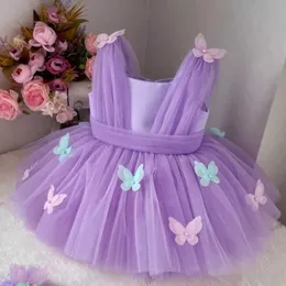 Newborn Baby Girl Purple Butterfly Princess Dress,... From Popular_district1, Rs.1,181.32