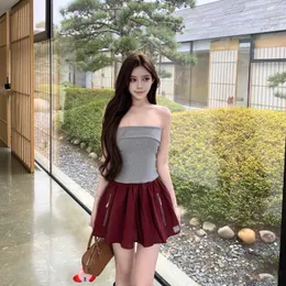 YENKYE Women Burgundy Knit Mini Dress Long Sleeve O Neck With Pockets  Autumn Winter Vestidos from Dhgate Basic & Casual Dresses - price 57.97