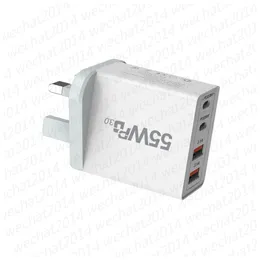 Caricabatterie USB Multiplo 33 W 4 Porte: Carica 4 Dispositivi In Sicurezza, Compatto E Da Viaggio