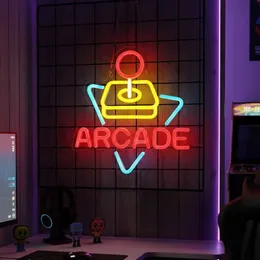 アーケード ネオンサイン: ゲームルーム、バー、クラブ用のカスタム